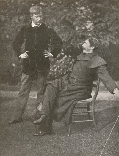 Whistler and Menpes, c1885, 1904 by Unbekannt