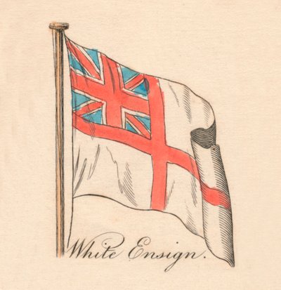 White Ensign by Unbekannt