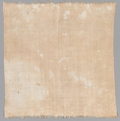 White Linen Piece by Unbekannt
