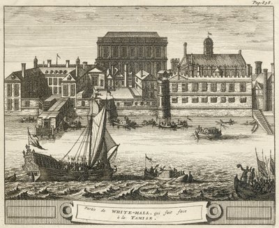Whitehall, Westminster, London, 1707 by Unbekannt