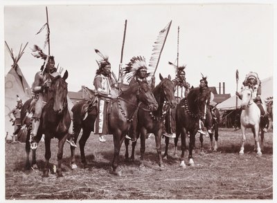 Wild West show, c 1905 by Unbekannt