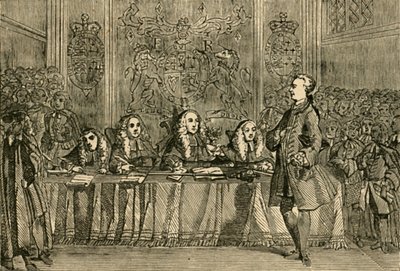 Wilkes on his Trial by Unbekannt