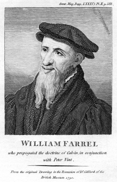William Farel, French Evangelist by Unbekannt