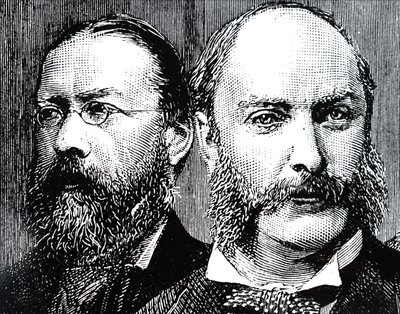 William Henry Preece and John William Strutt by Unbekannt