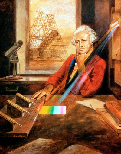 William Herschel, German-born English Astronomer by Unbekannt