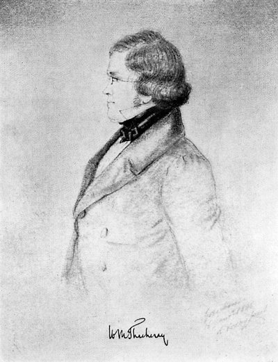 William Makepeace Thackeray, Anglo-Indian Novelist by Unbekannt
