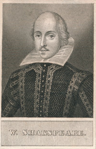 William Shakespeare by Unbekannt