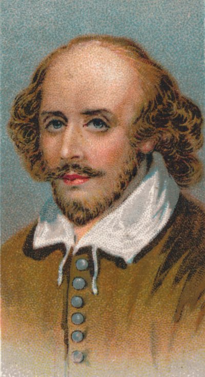 William Shakespeare, English Poet and Playwright by Unbekannt
