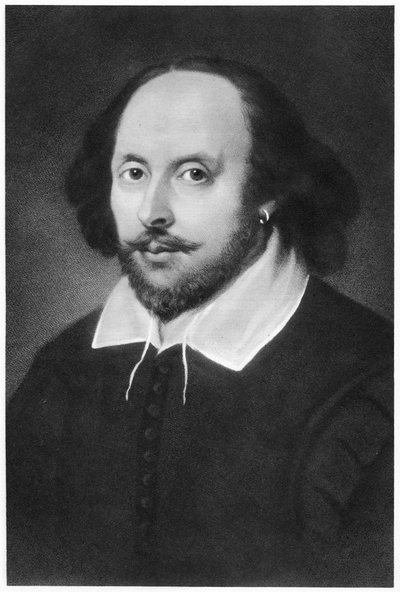 William Shakespeare, English Playwright, 19th Century by Unbekannt