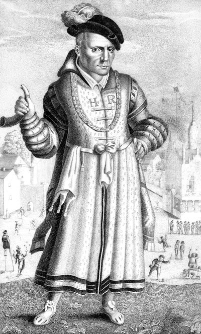 William Sommers, court jester of Henry VIII by Unbekannt