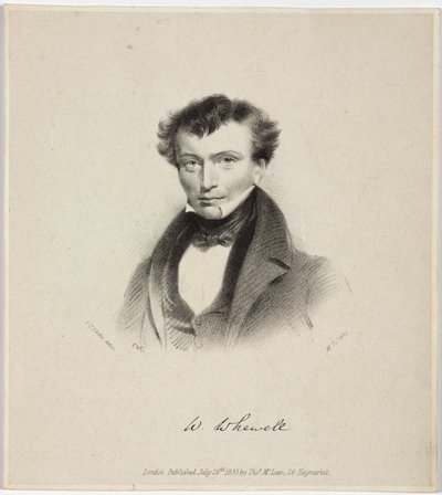 William Whewell, English polymath, c 1820s by Unbekannt