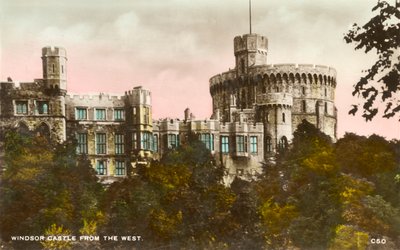 Windsor Castle from the West by Unbekannt