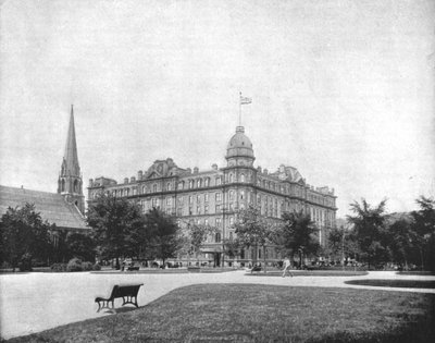 Windsor Hotel, Montreal, Canada, c1900 by Unbekannt