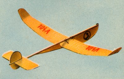 Winkler model plane by Unbekannt
