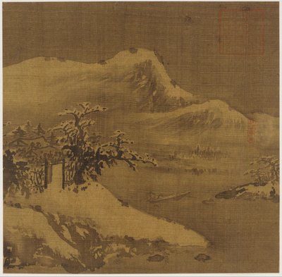 Winter Landscape, Ming Dynasty by Unbekannt