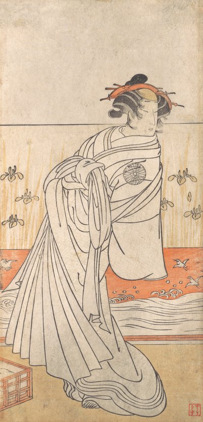 Woman Standing by Unbekannt