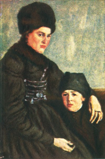 Woman from Dachau with child, c. 1928 by Unbekannt