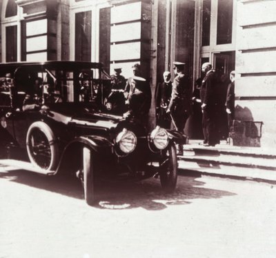 Woodrow Wilson and King Albert I by Unbekannt