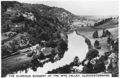 Wye Valley, Gloucestershire by Unbekannt