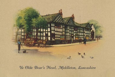 Ye Olde Boars Head, Middleton, Lancashire by Unbekannt