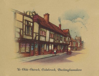 Ye Olde Ostrich Colnbrook, Buckinghamshire by Unbekannt
