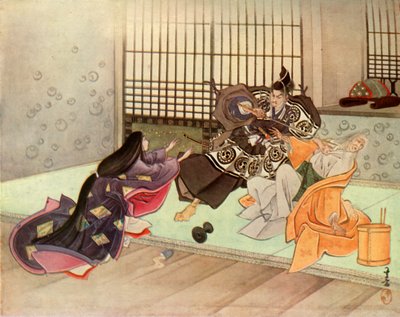 Yendo draws his sword..., 1919 by Unbekannt
