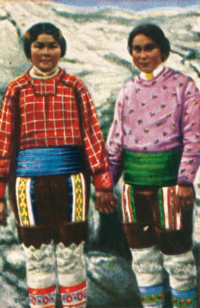 Young Inuit Women, Greenland by Unbekannt