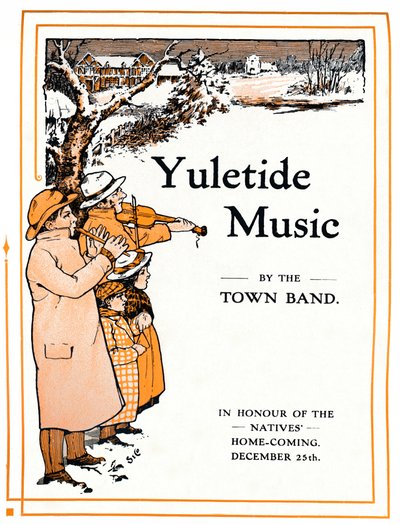 Yuletide Music by the Town Band by Unbekannt