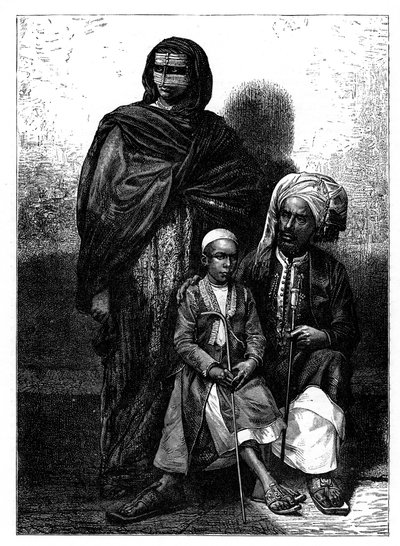 Zanzibar Arab Family, c1890 by Unbekannt