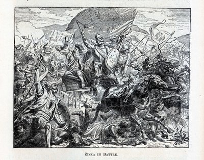 Ziska in Battle by Unbekannt