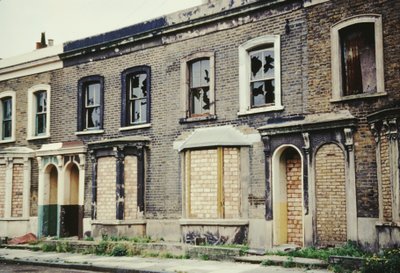 Bricked-up Houses, Camberwell by Unbekannt Unbekannt