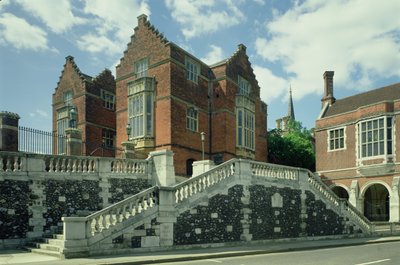 Exterior of Harrow School, Middlesex by Unbekannt Unbekannt