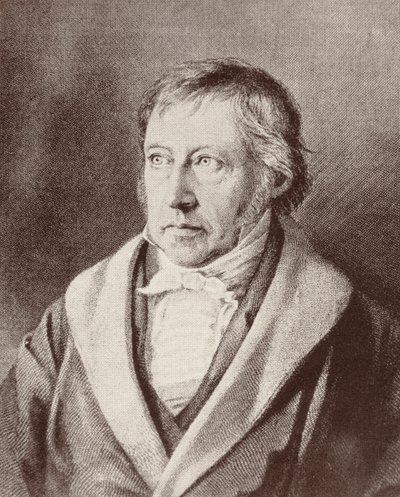 Georg Hegel by Unbekannt Unbekannt
