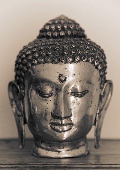 Head of Buddha by Unbekannt Unbekannt