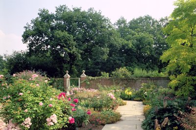 Herbaceous borders by Unbekannt Unbekannt