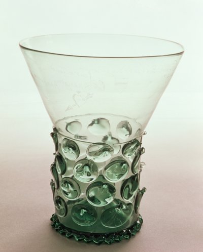 Krautstrunk Waldglas Beaker, c.1600, Engraving Dated 1626 by Unbekannt Unbekannt