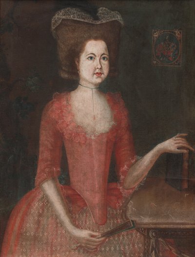 Portrait of Žofia Hellenbach by Unbekannt Unbekannt