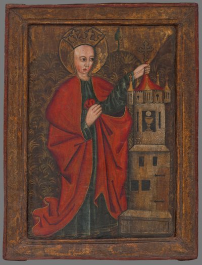 Saint Barbara by Unbekannt Unbekannt