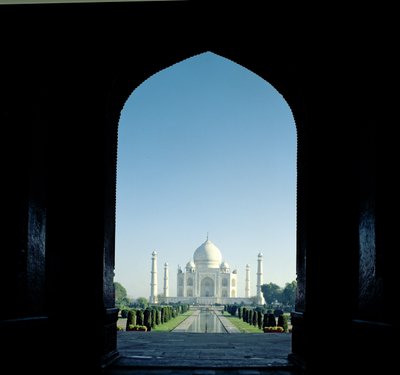 Taj Mahal, Agra, built in 1647 by Unbekannt Unbekannt