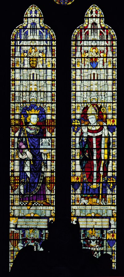 The Henry III window in Westminster Abbey by Unbekannt Unbekannt