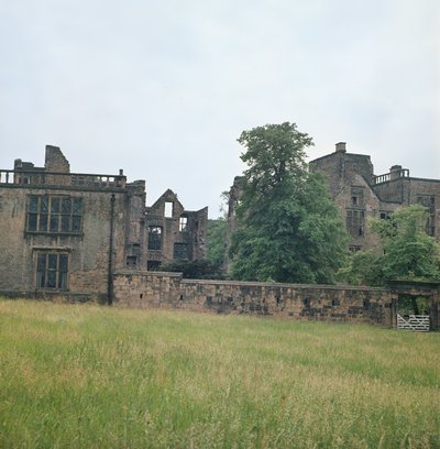 The Ruins of Old Hardwick Hall by Unbekannt Unbekannt