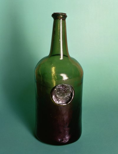 Wine bottle sealed, All Souls College, 1764 by Unbekannt Unbekannt