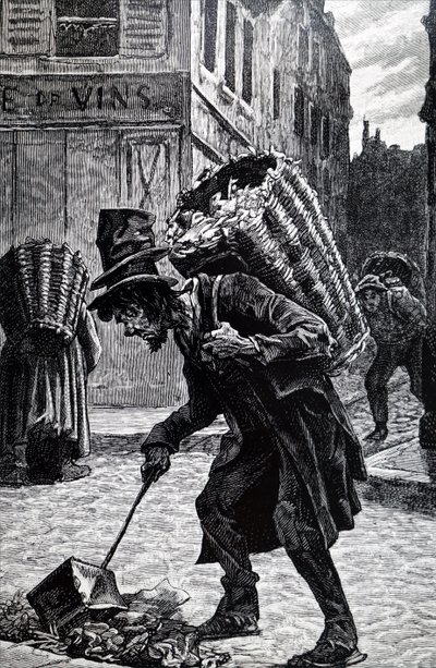 A French rag picker by Unbekannt