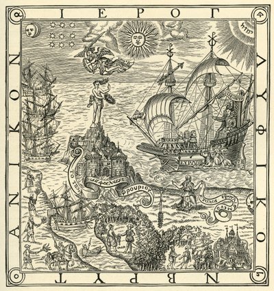 A Hieroglyphic of Britain by Unbekannter Künstler