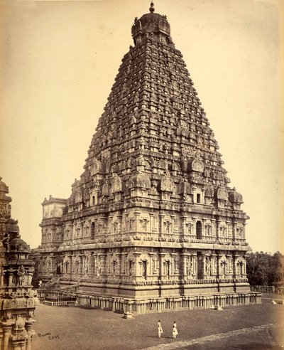 A Large Pagoda in India by Unbekannter Künstler