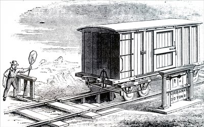 A Platform Weighing Machine by Unbekannt
