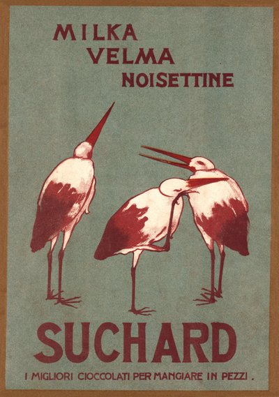 Advertising for Milka de Suchard chocolate by Unbekannter Künstler