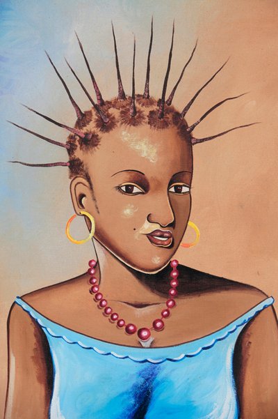 African Painting by Unbekannt