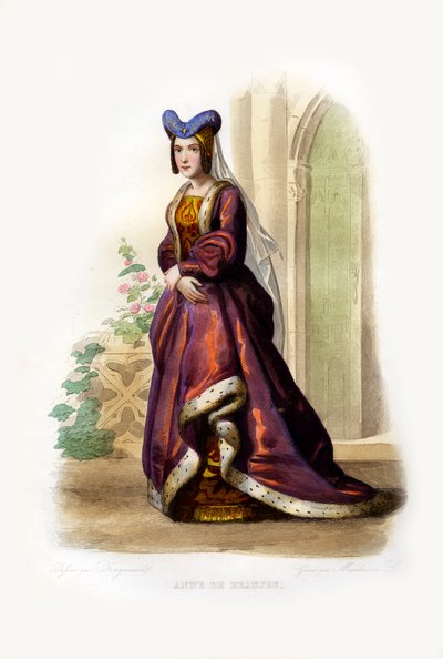 Anne de Beaujeu by Unbekannter Künstler