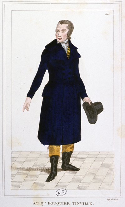 Antoine Fouquier-Tinville by Unbekannter Künstler